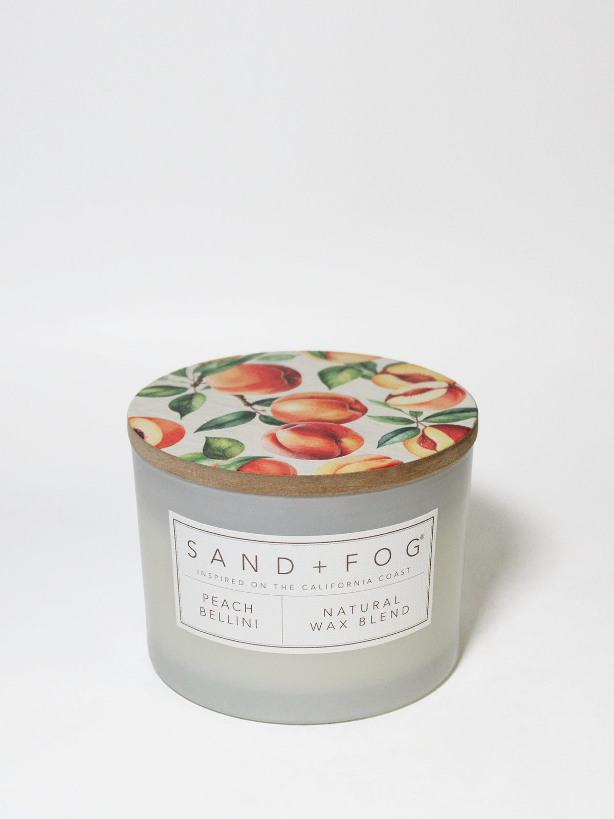 Peach Bellini Hand-poured 12 oz scented candle