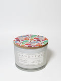 Coconut & Lychee Hand-poured 12 oz scented candle