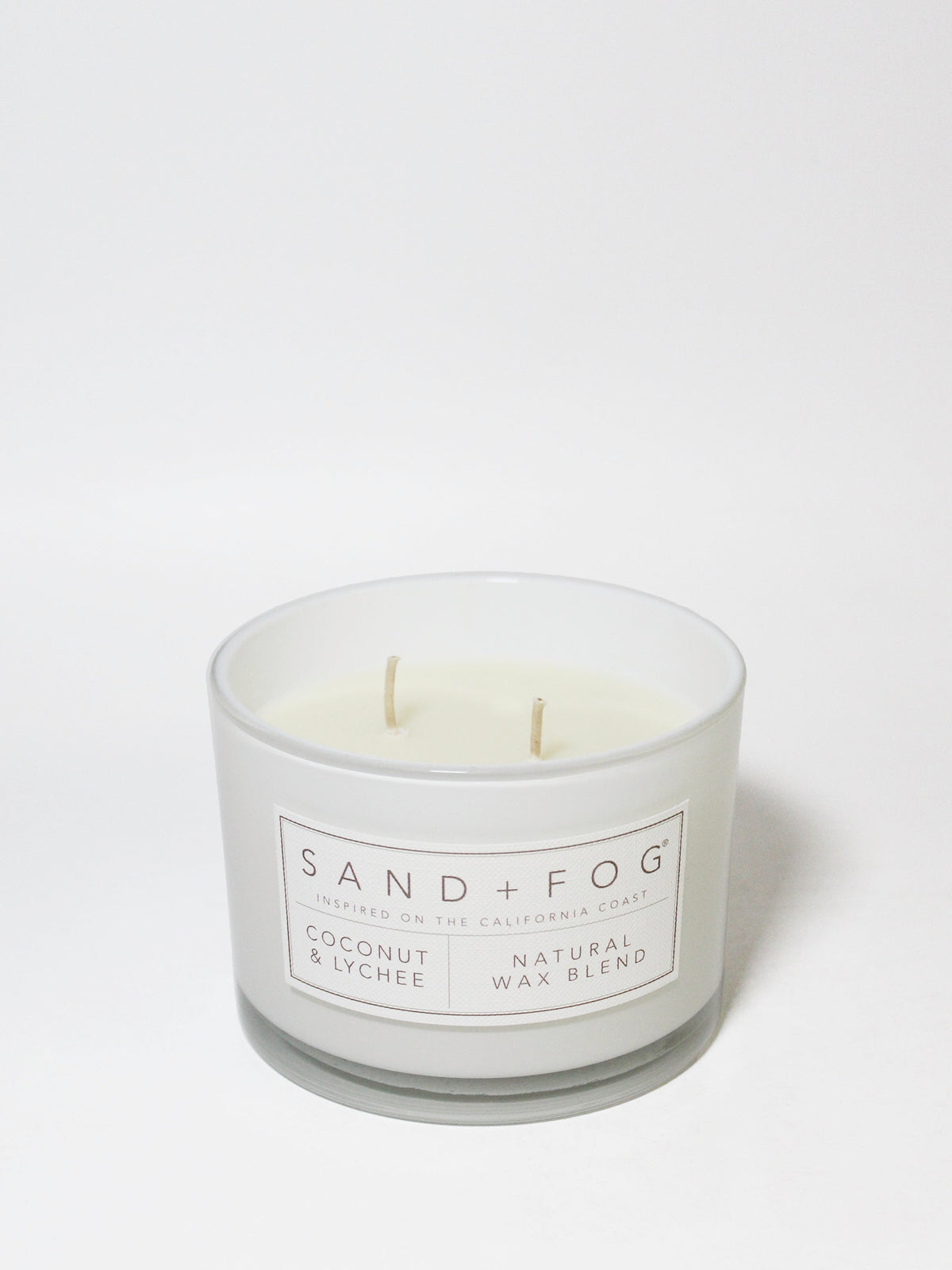 Coconut & Lychee Hand-poured 12 oz scented candle