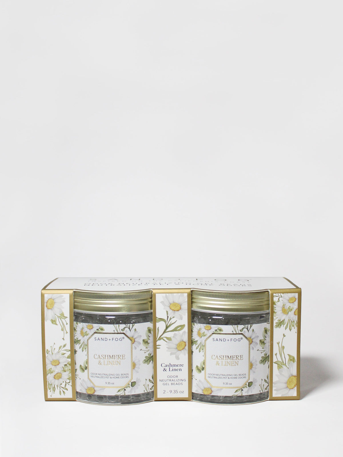 Cashmere & Linen Long-lasting 9.35 oz Gel Scent Beads Pack of 2