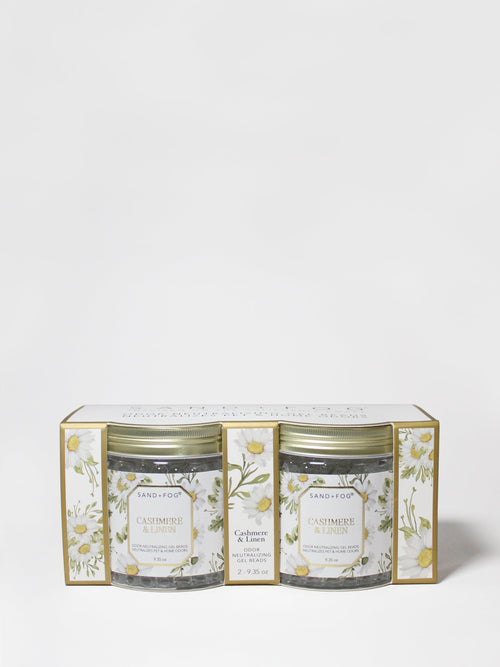 Cashmere & Linen Long-lasting 9.35 oz Gel Scent Beads Pack of 2