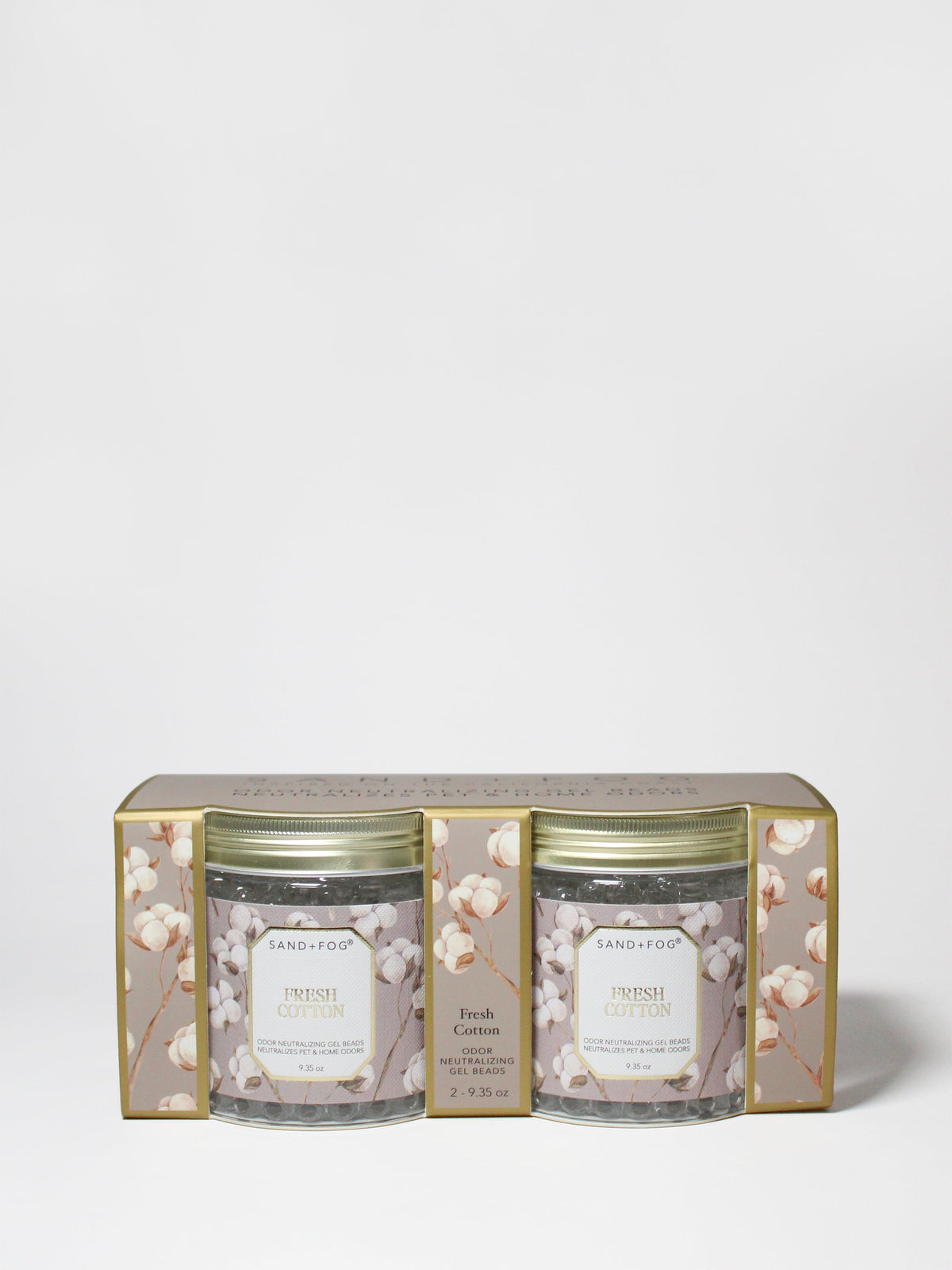 Fresh Cotton Long-lasting 9.35 oz Gel Scent Beads Pack of 2