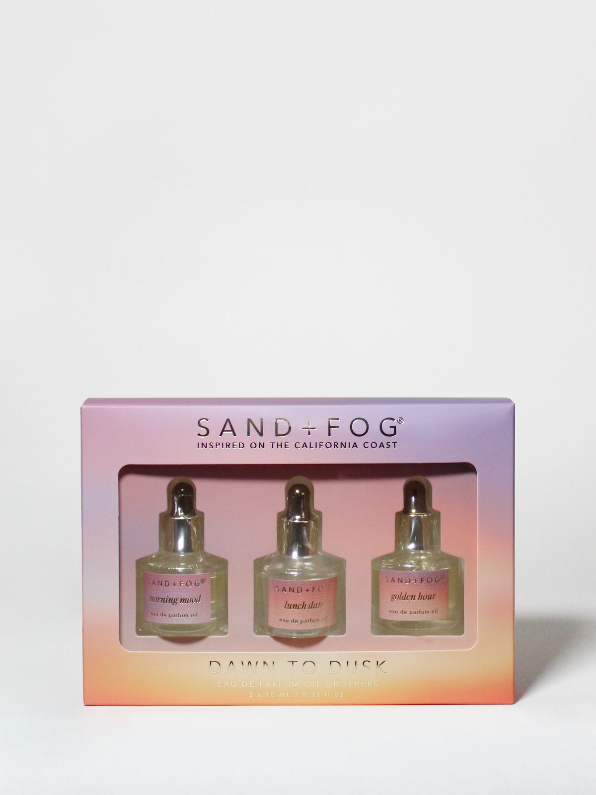 Exploratory Long-lasting Perfume Oil Dropper Set - Dawn to Dusk Collection