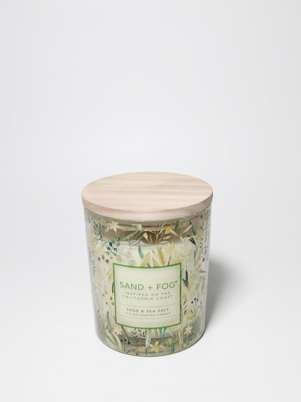 Sage & Sea Salt Hand-poured 11.5 oz scented candle