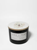 Sand + Paws Vanilla Sandalwood Hand-poured 12 oz scented candle