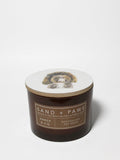Sand + Paws Amber & Fig Hand-poured 12 oz scented candle