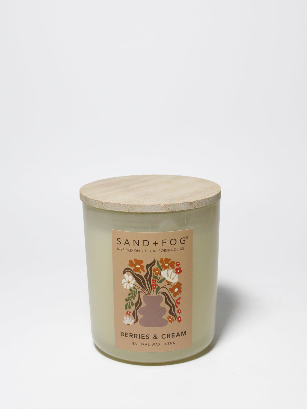 Berries & Cream Hand-poured 10 oz scented candle