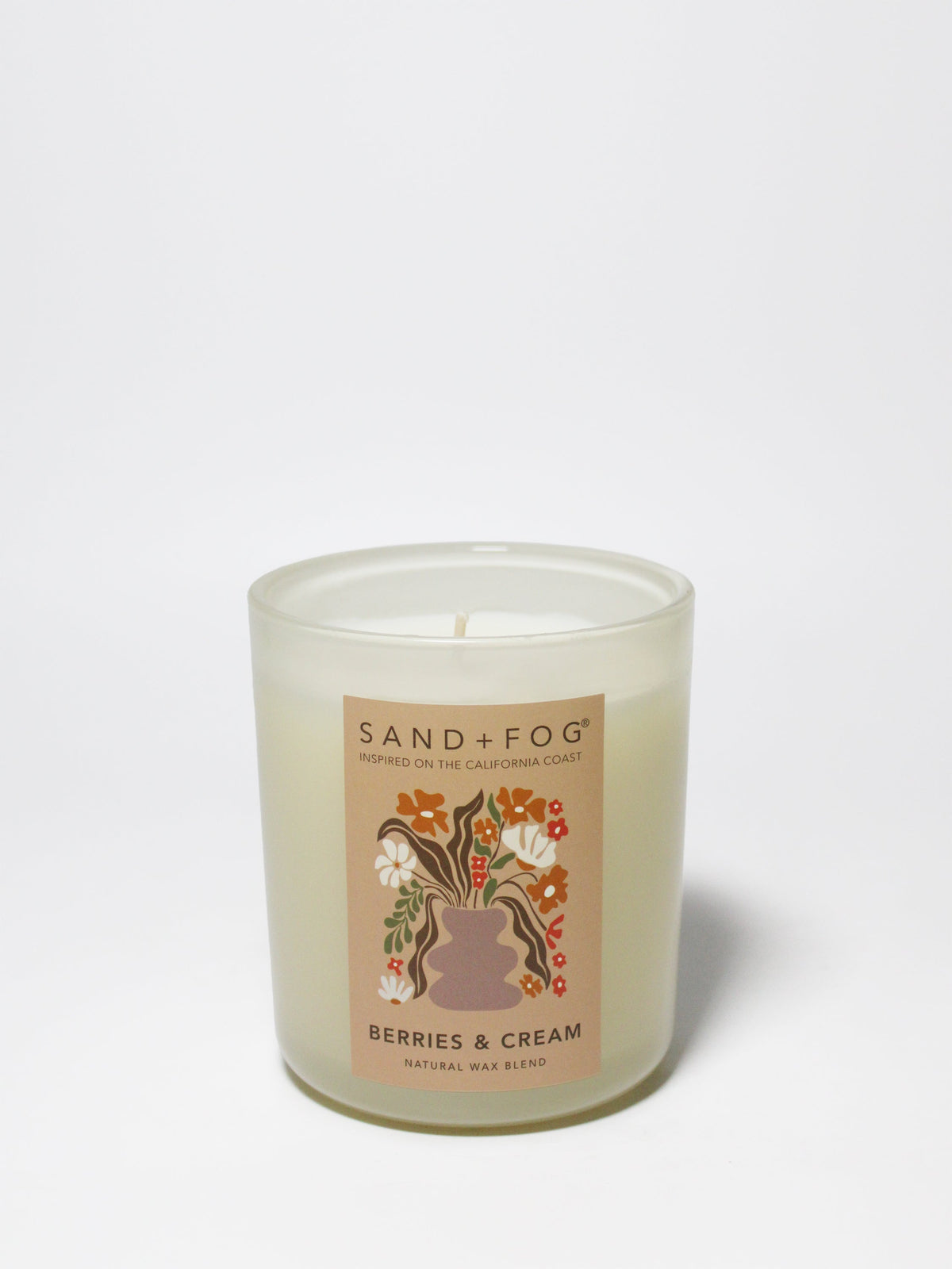 Berries & Cream Hand-poured 10 oz scented candle