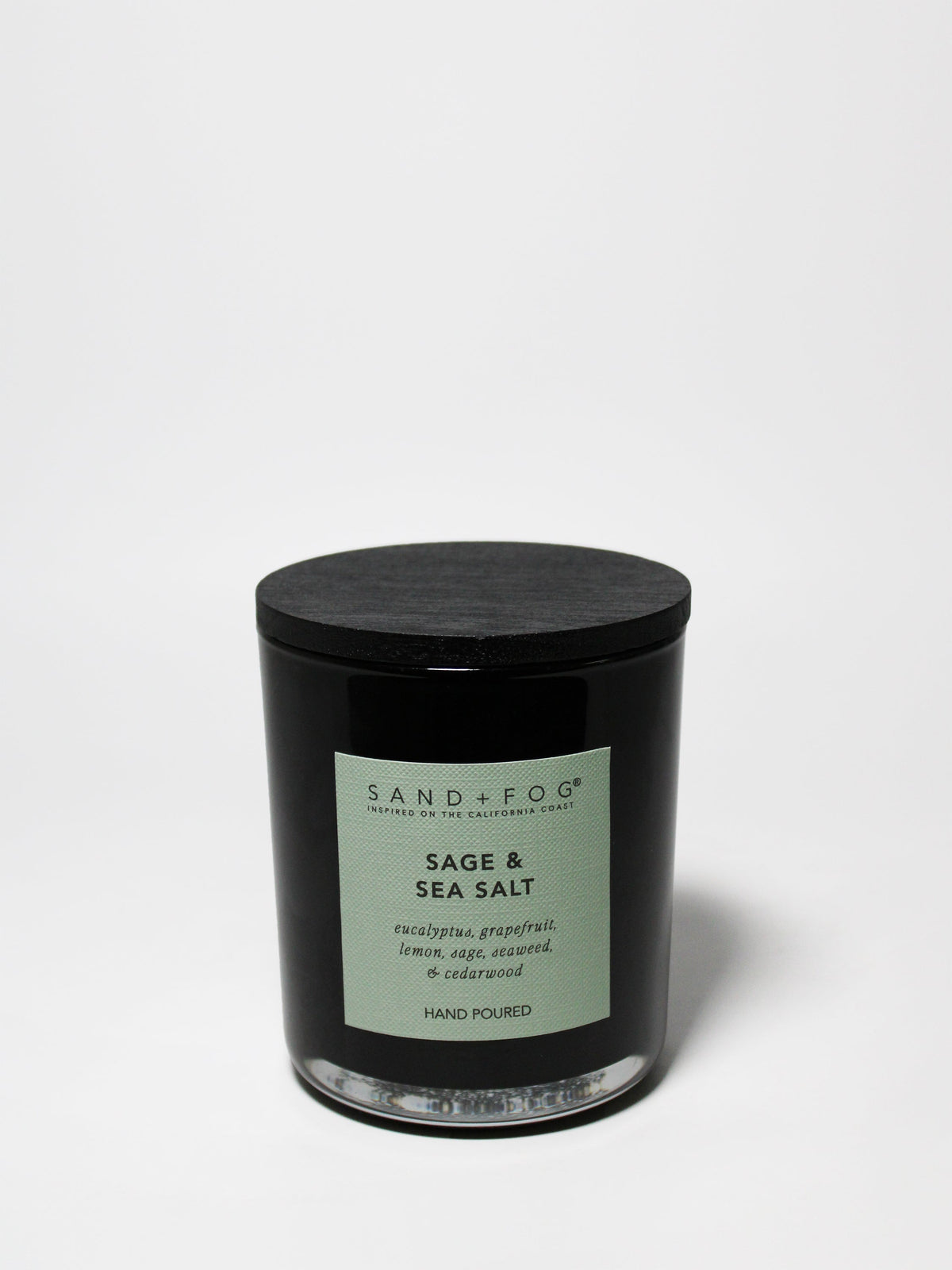 Sage & Sea Salt Hand-poured 10 oz scented candle