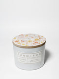 Ambered Wood Hand-poured 12 oz scented candle