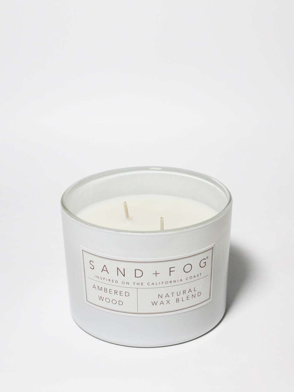 Ambered Wood Hand-poured 12 oz scented candle
