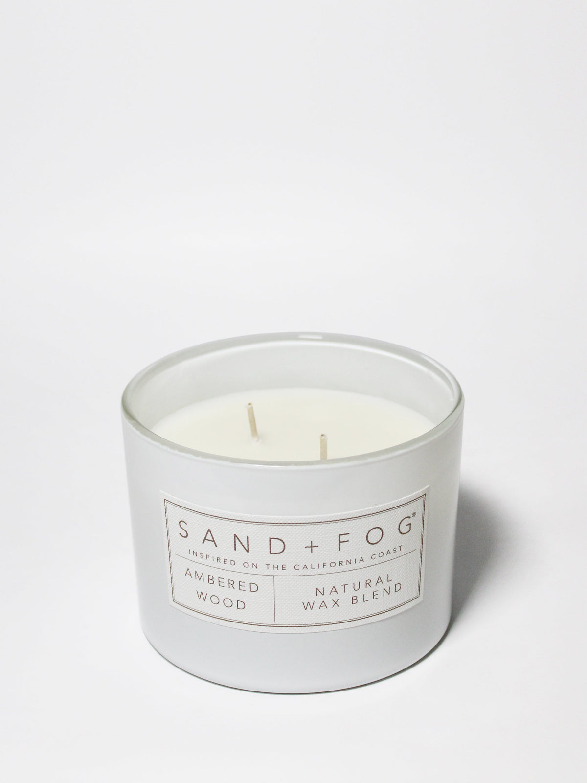 Ambered Wood Hand-poured 12 oz scented candle