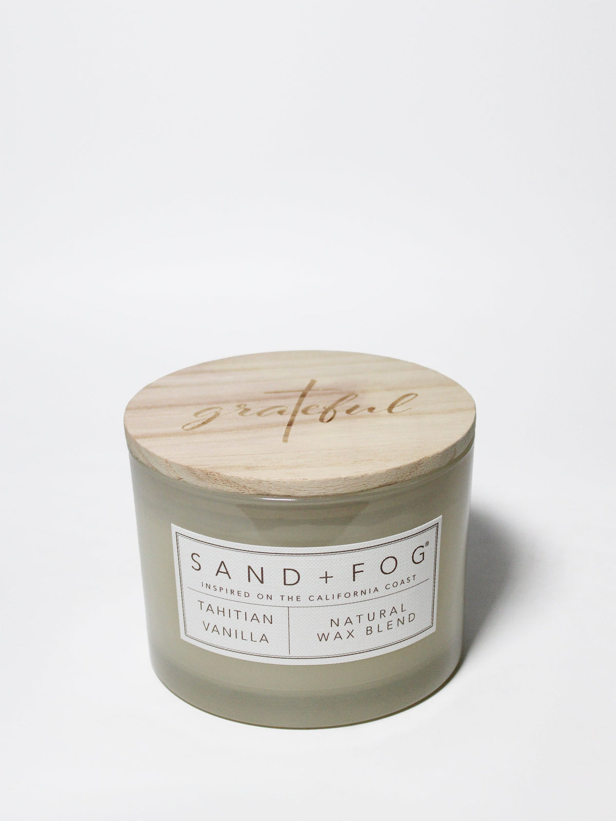 Tahitian Vanilla Hand-poured 12 oz scented candle