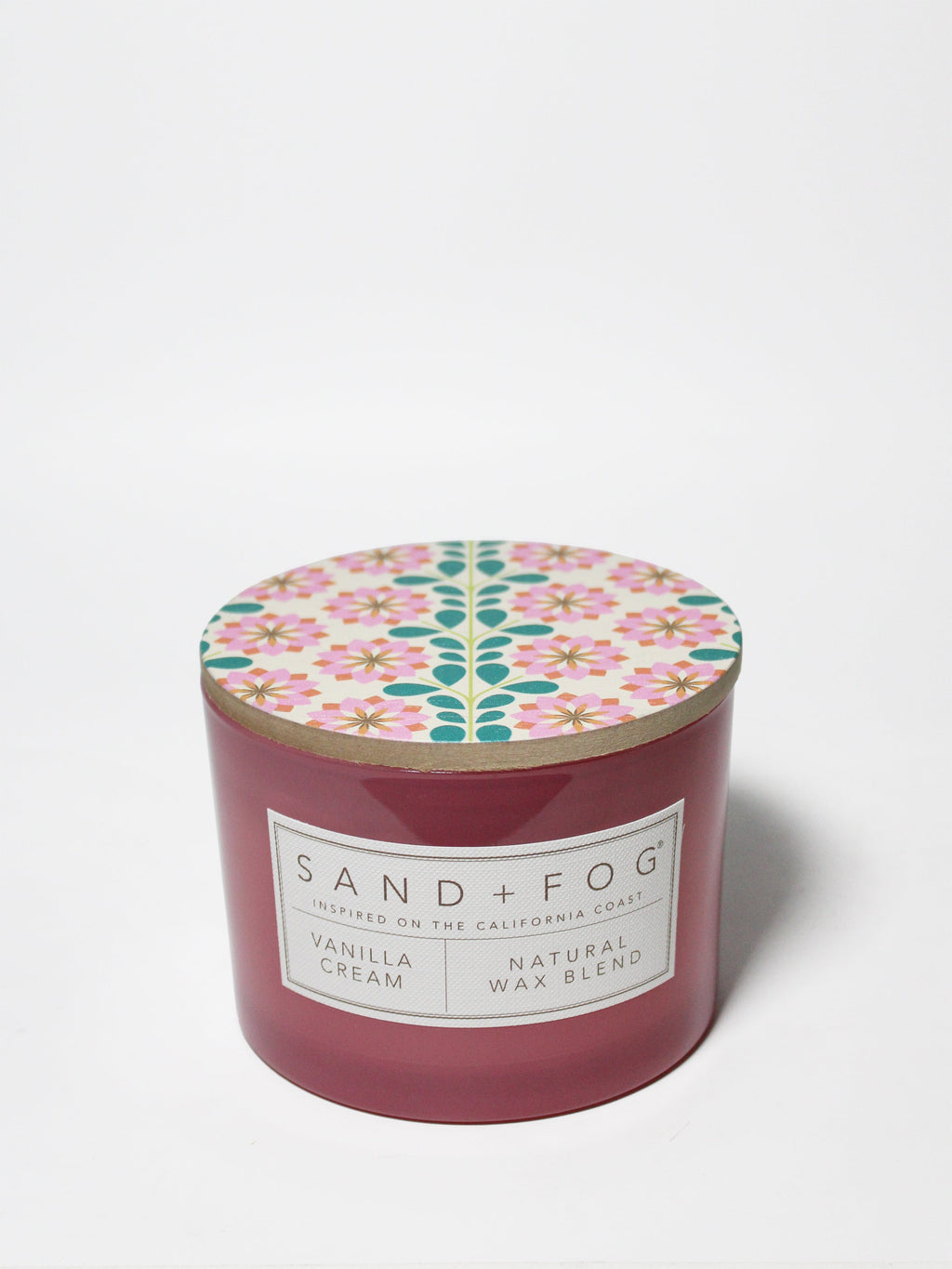 Vanilla Cream Hand-poured 12 oz scented candle