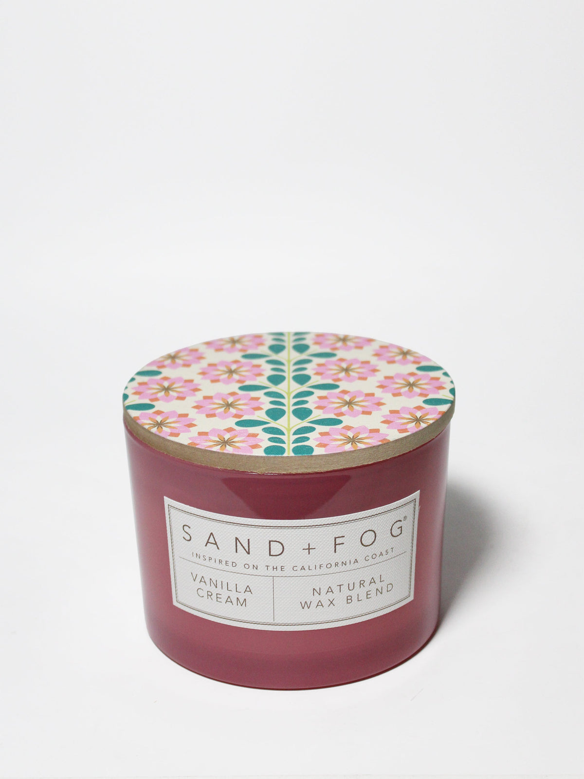Vanilla Cream Hand-poured 12 oz scented candle