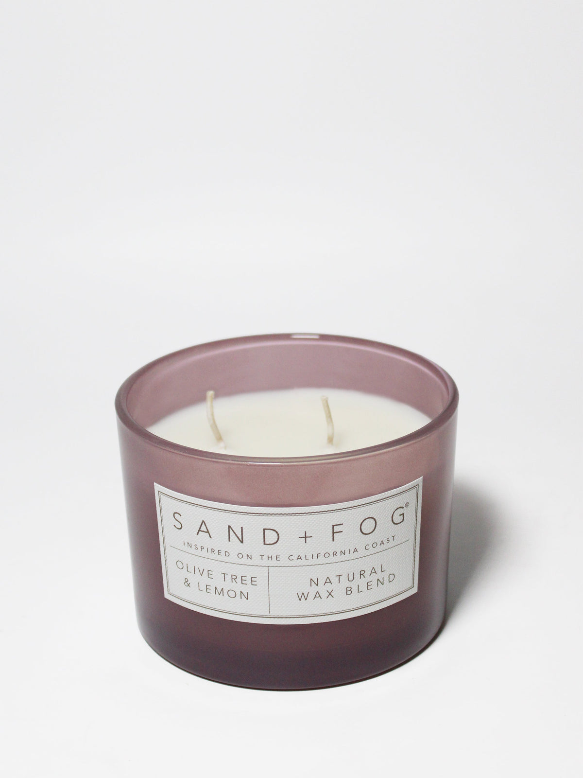 Olive Tree & Lemon Hand-poured 12 oz scented candle