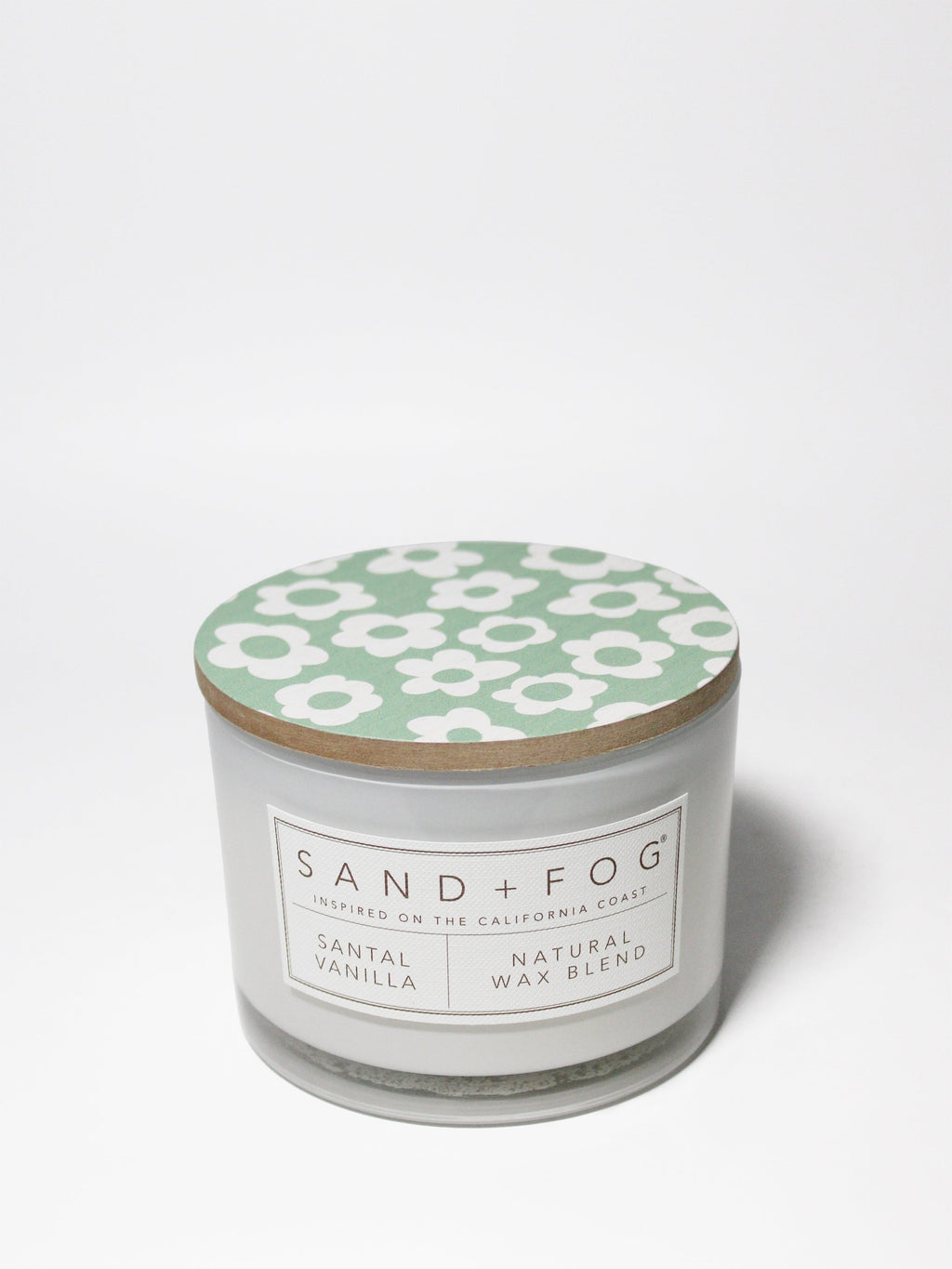 Santal Vanilla Hand-poured 12 oz scented candle