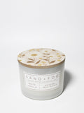 White Vanilla Hand-poured 12 oz scented candle