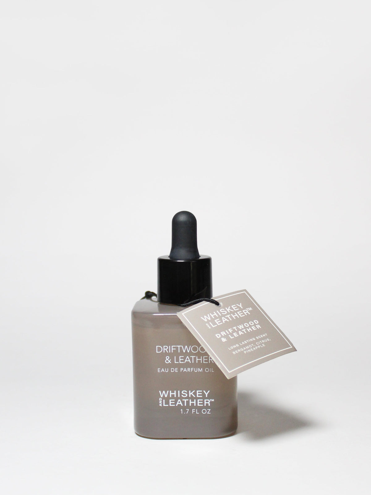 Driftwood & Leather Long-lasting 50ml Perfume Oil Dropper