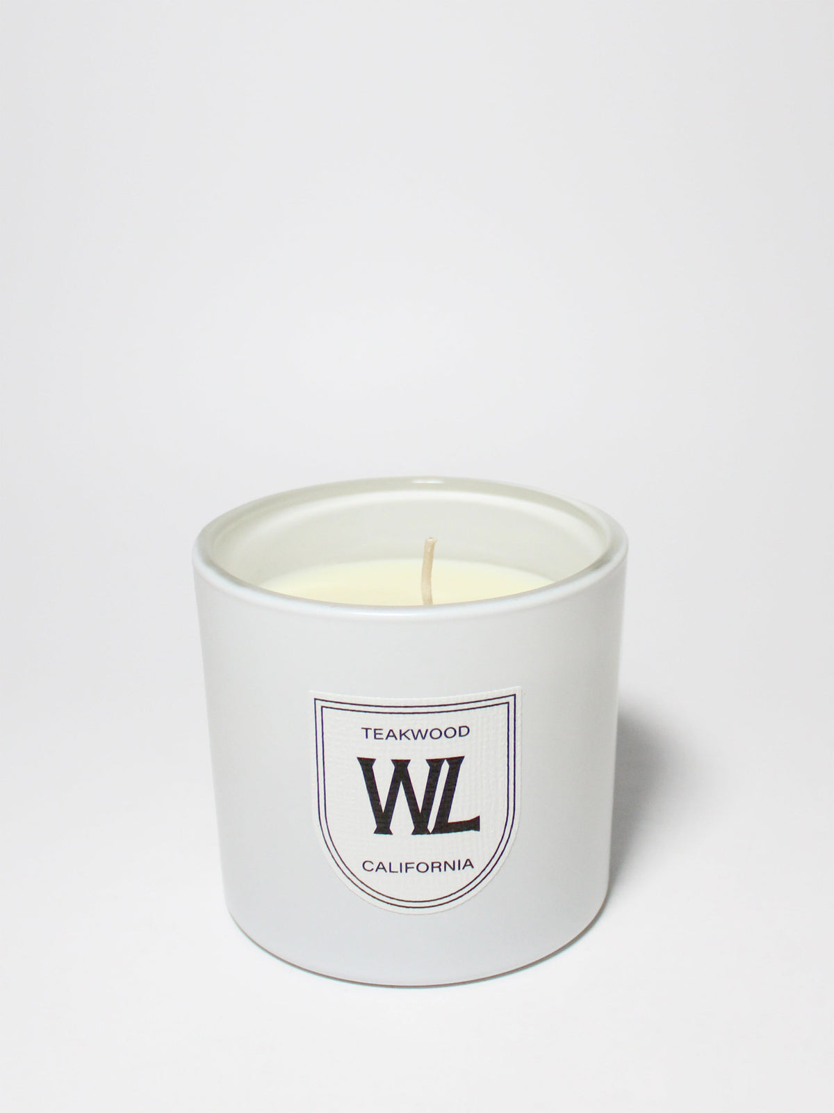 Teakwood Hand-poured 11 oz scented candle