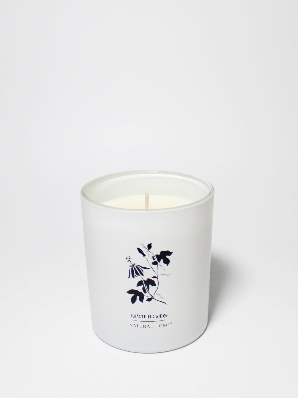 White Flowers Natural Home Hand-poured 11.5 oz scented candle