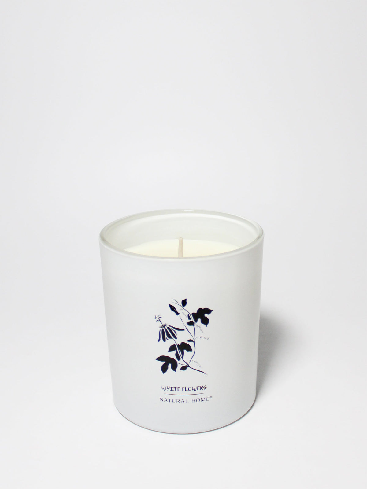 White Flowers Natural Home Hand-poured 11.5 oz scented candle