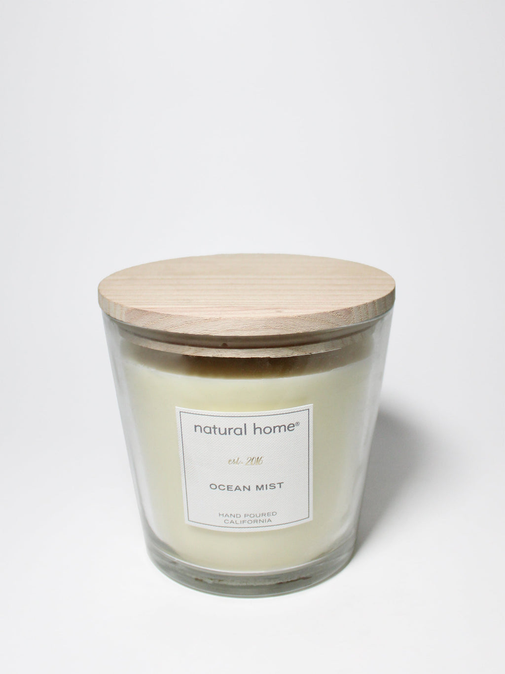 Ocean Mist Natural Home Hand-poured 31 oz scented candle