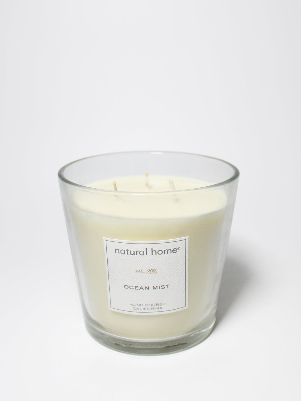 Ocean Mist Natural Home Hand-poured 31 oz scented candle
