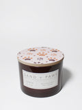 Sand + Paws Amber & Fig Hand-poured 12 oz scented candle