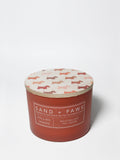 Sand + Paws Falling Leaves Hand-poured 12 oz scented candle