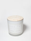 White Pumpkin Hand-poured 21 oz scented candle
