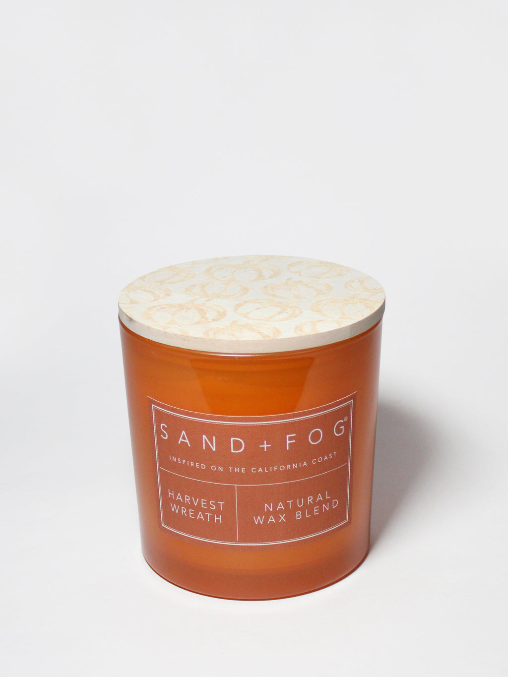 Harvest Wreath Hand-poured 21 oz scented candle