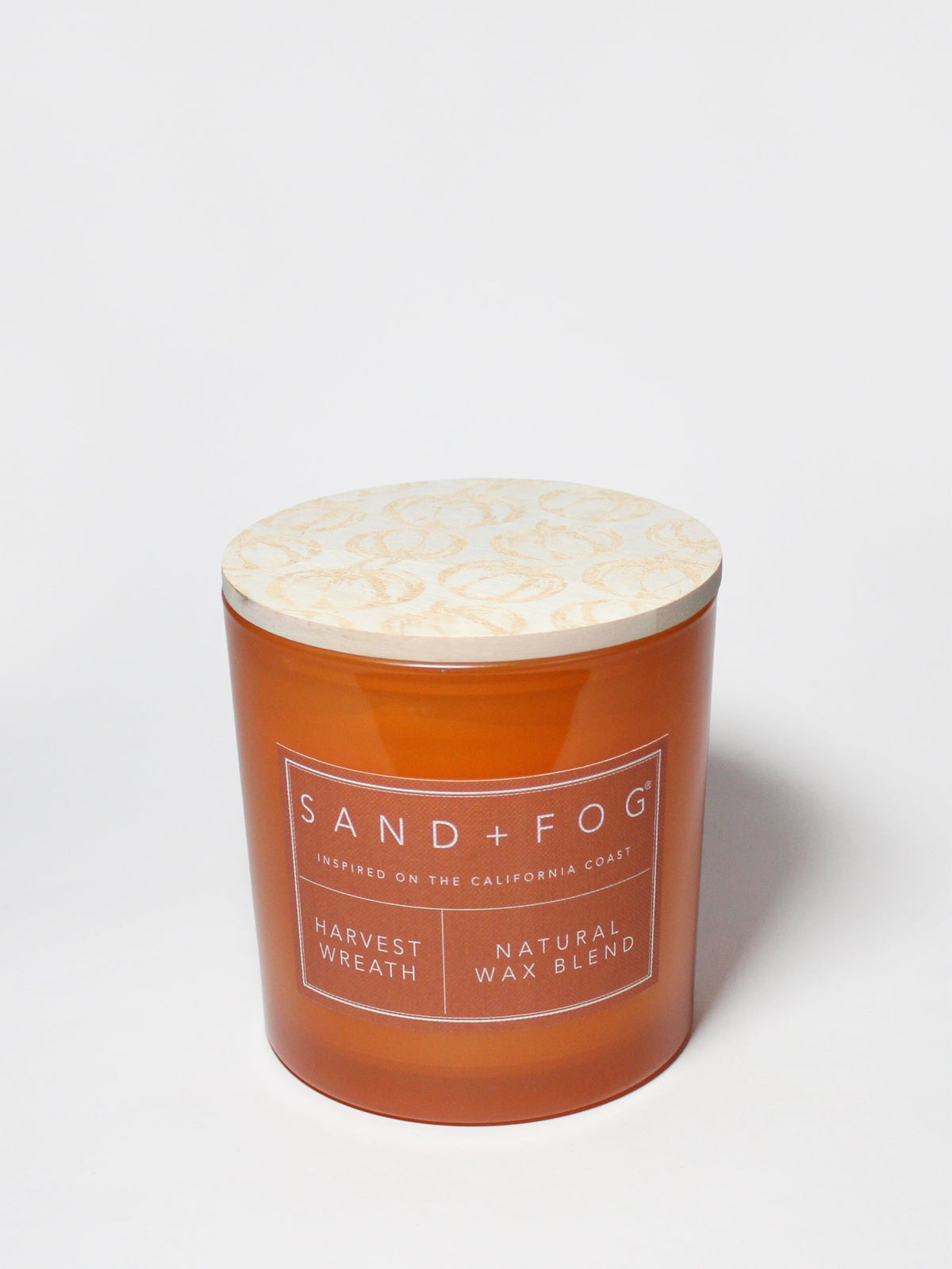 Harvest Wreath Hand-poured 21 oz scented candle