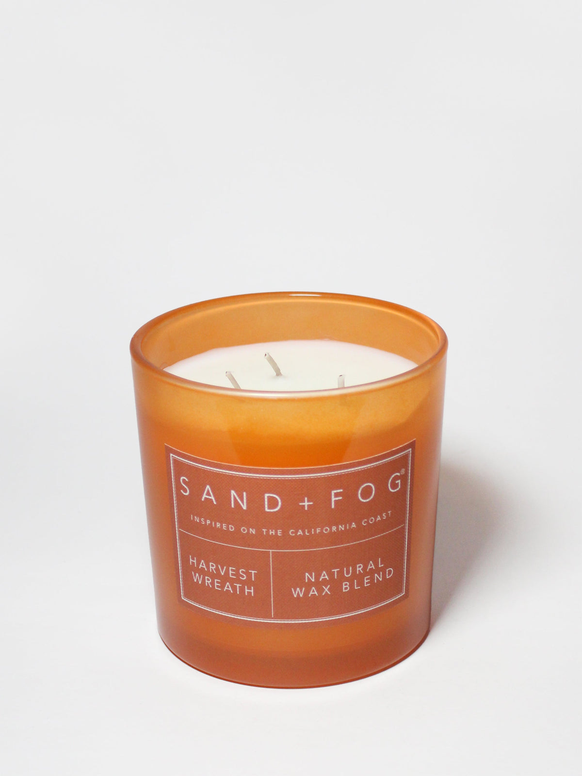 Harvest Wreath Hand-poured 21 oz scented candle