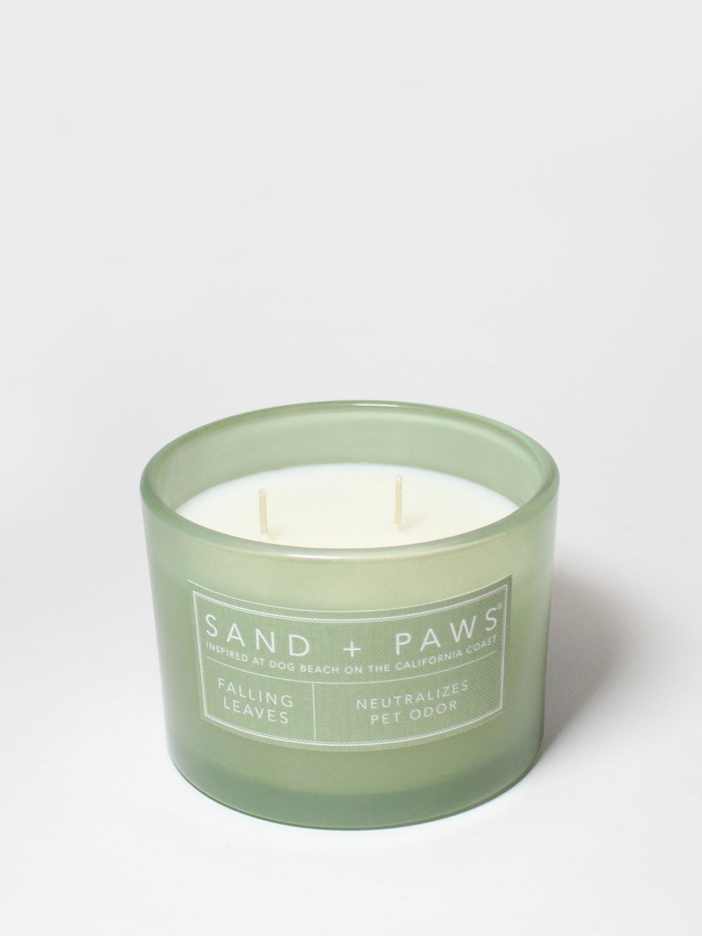 Sand + Paws Falling Leaves Hand-poured 12 oz scented candle