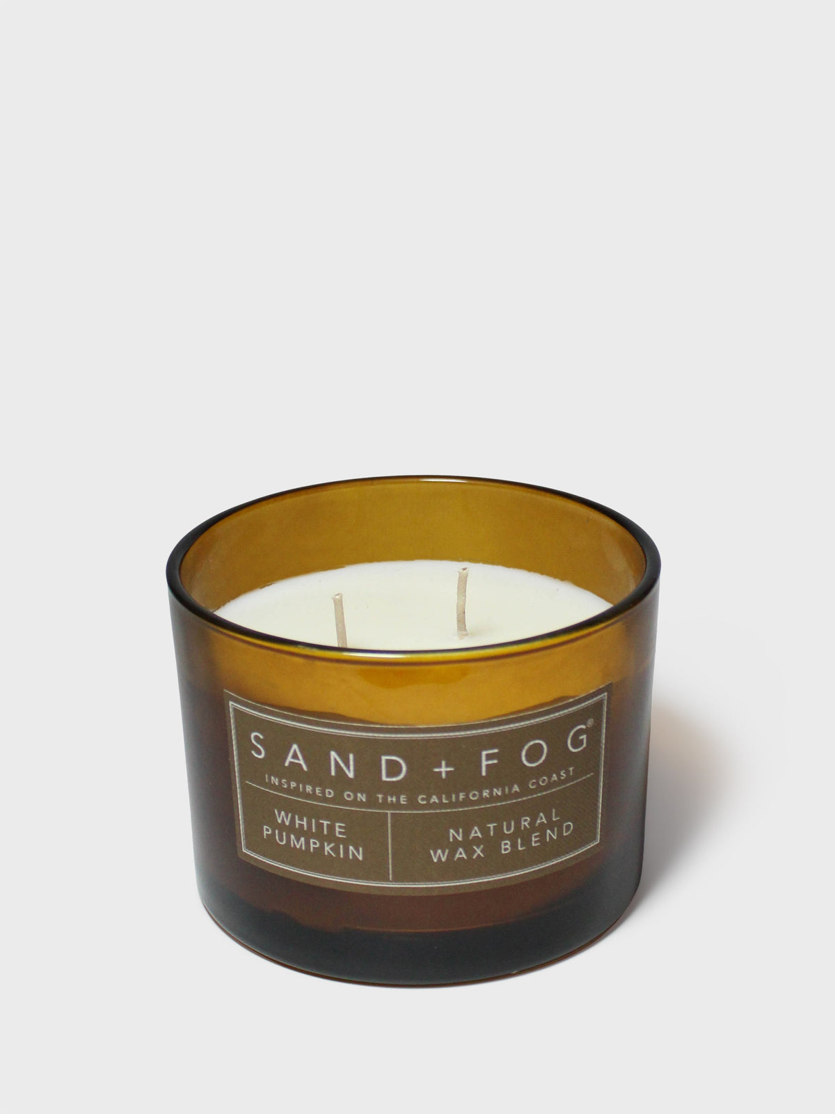 White Pumpkin Hand-poured 12 oz scented candle