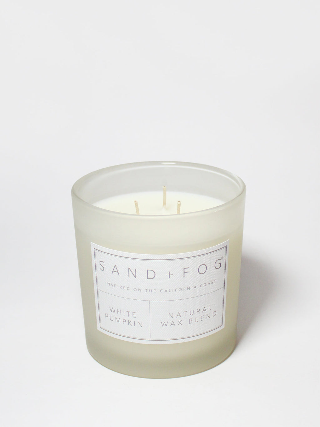 White Pumpkin Hand-poured 21 oz scented candle