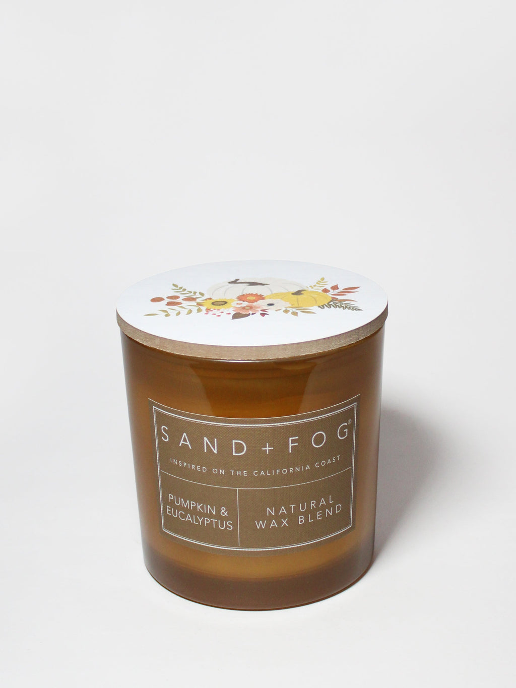 Pumpkin & Eucalyptus Hand-poured 21 oz scented candle