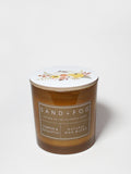 Pumpkin & Eucalyptus Hand-poured 21 oz scented candle