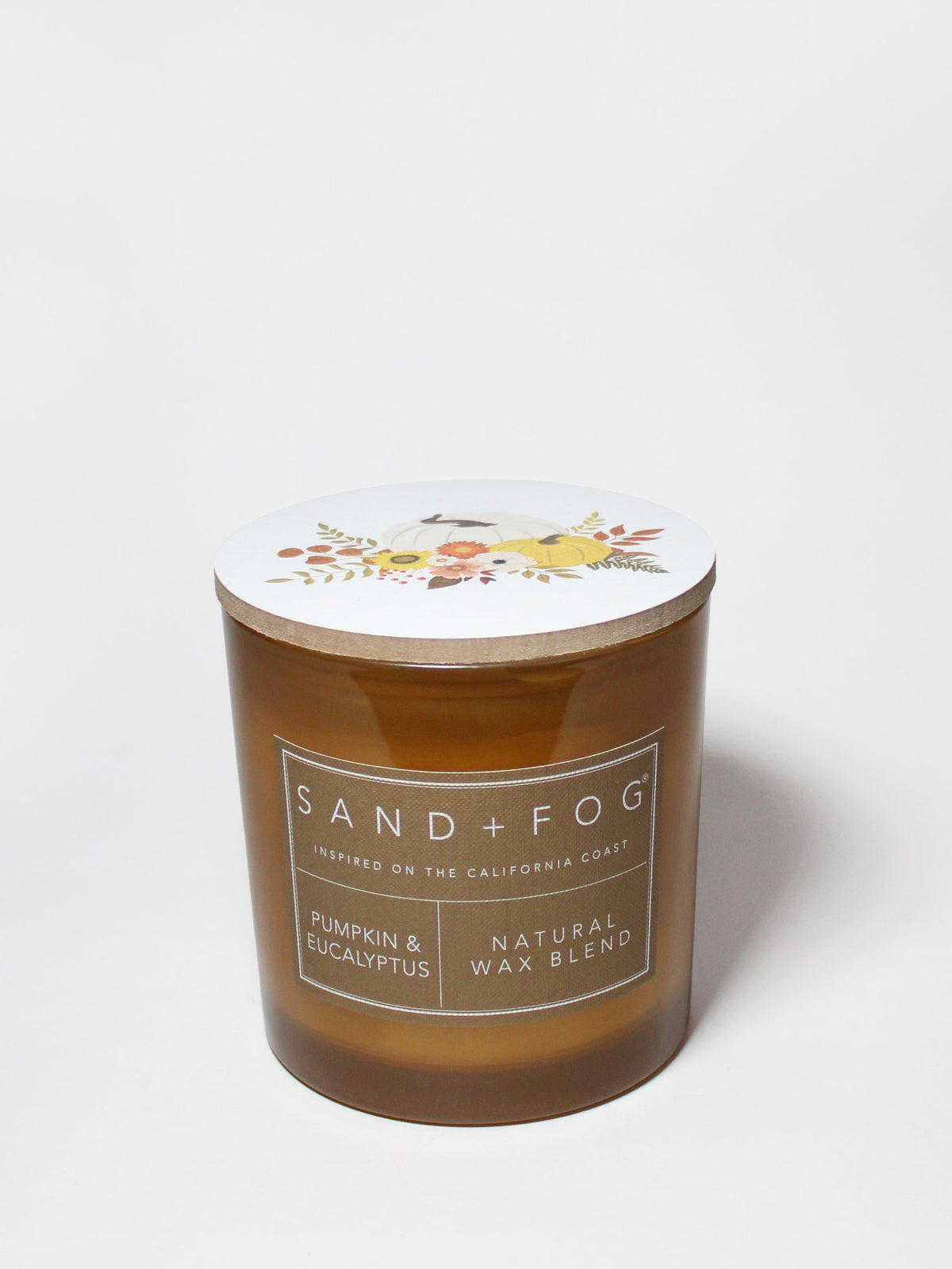 Pumpkin & Eucalyptus Hand-poured 21 oz scented candle