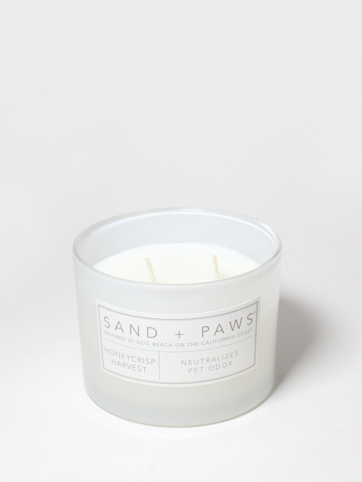 Sand + Paws Honeycrisp Harvest Hand-poured 12 oz scented candle