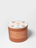 Sand + Paws Amber & Fig Hand-poured 12 oz scented candle
