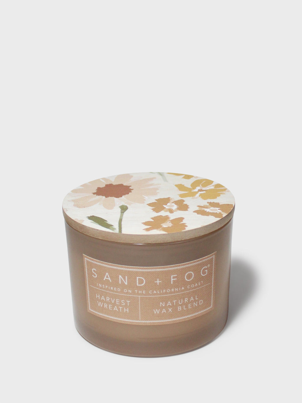 Harvest Wreath Hand-poured 12 oz scented candle