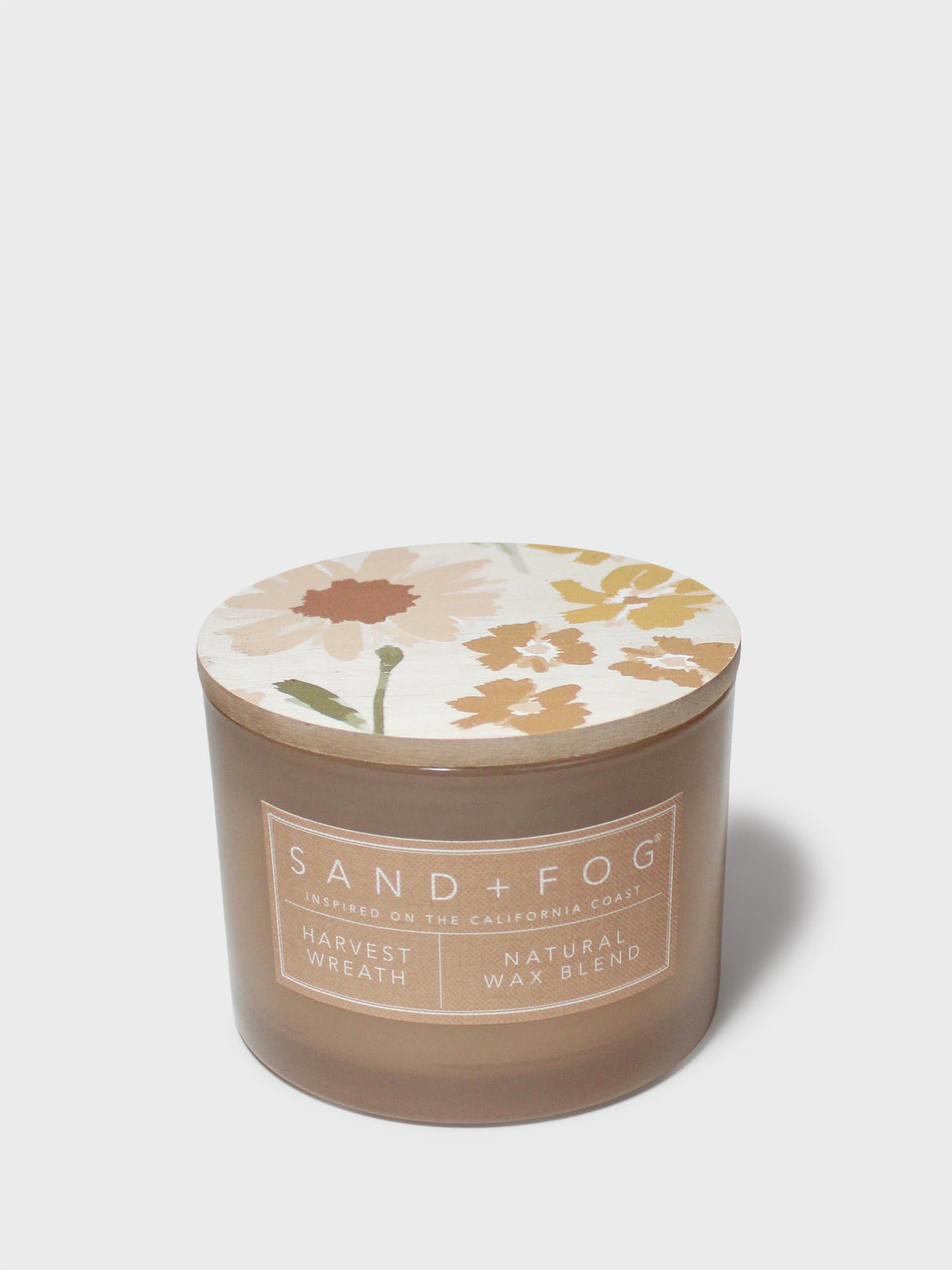 Harvest Wreath Hand-poured 12 oz scented candle