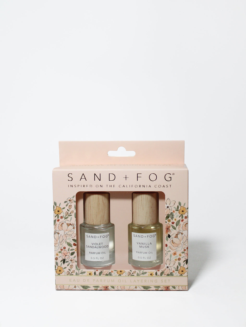 Long-lasting Perfume Oil Layering Rollerball Set - Vanilla Blooms Collection