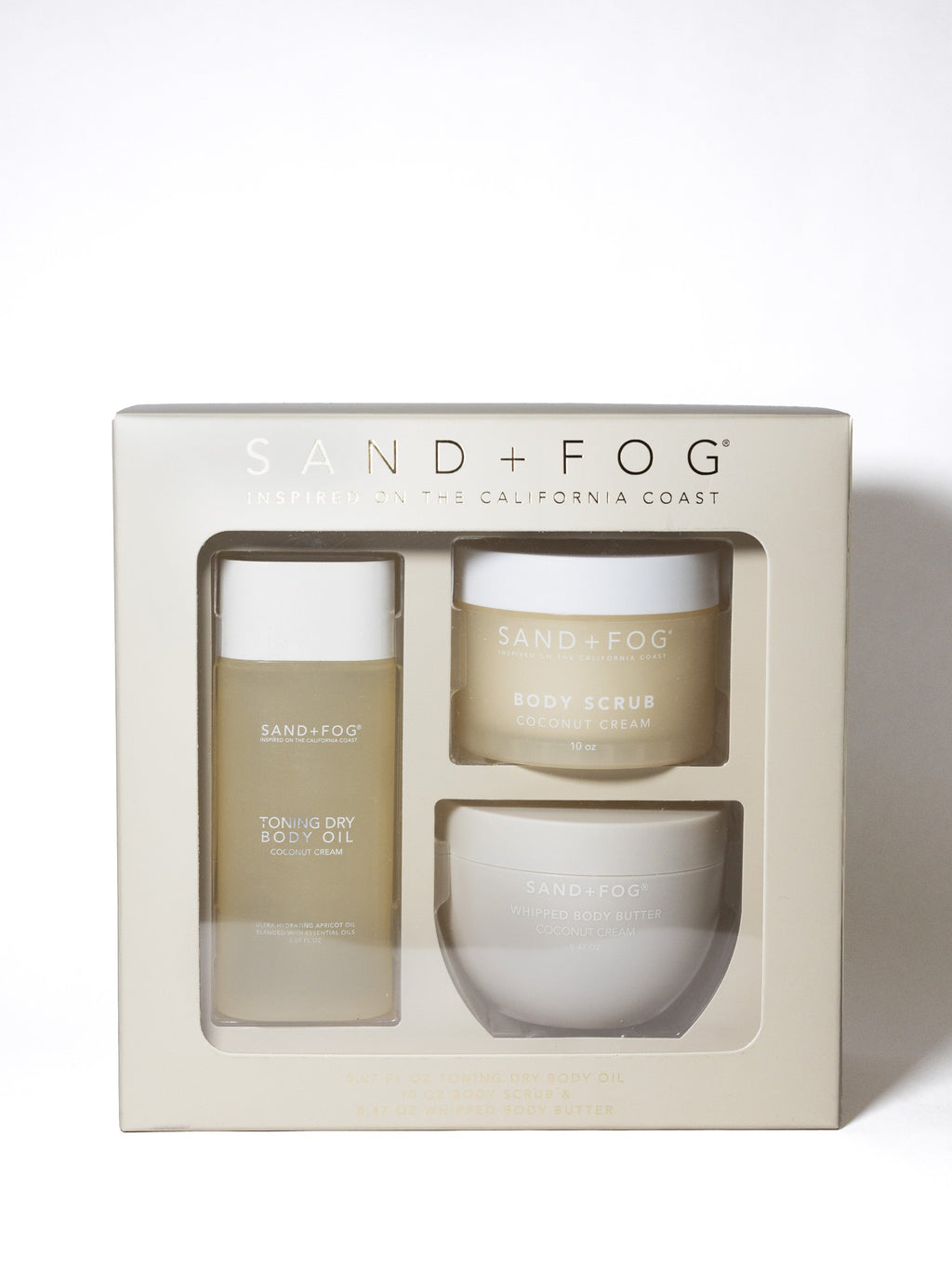 Coconut Cream Nourishing Body Care Set