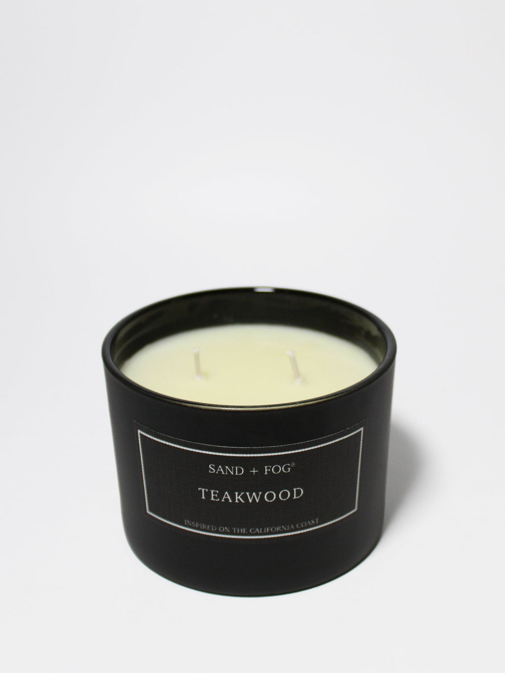 Teakwood Hand-poured 12 oz scented candle