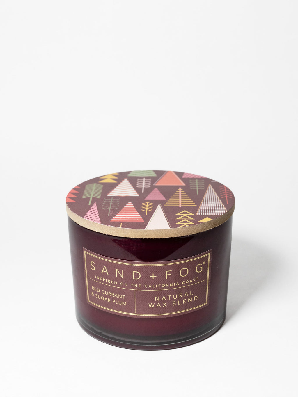 Red Currant & Sugar Plum Hand-poured 12 oz scented candle