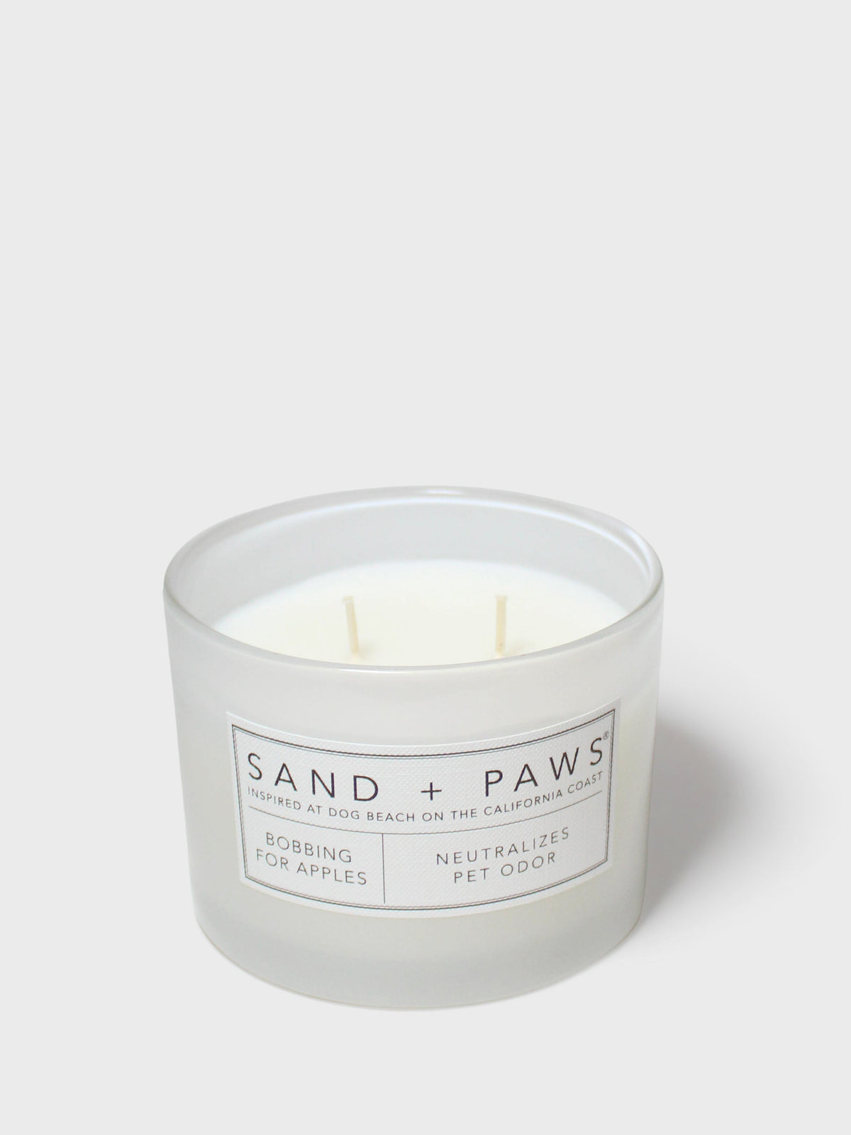 Sand + Paws Bobbing for Apples Hand-poured 12 oz scented candle