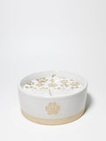 Sand + Paws Vanilla Sandalwood Hand-poured 12 oz scented candle